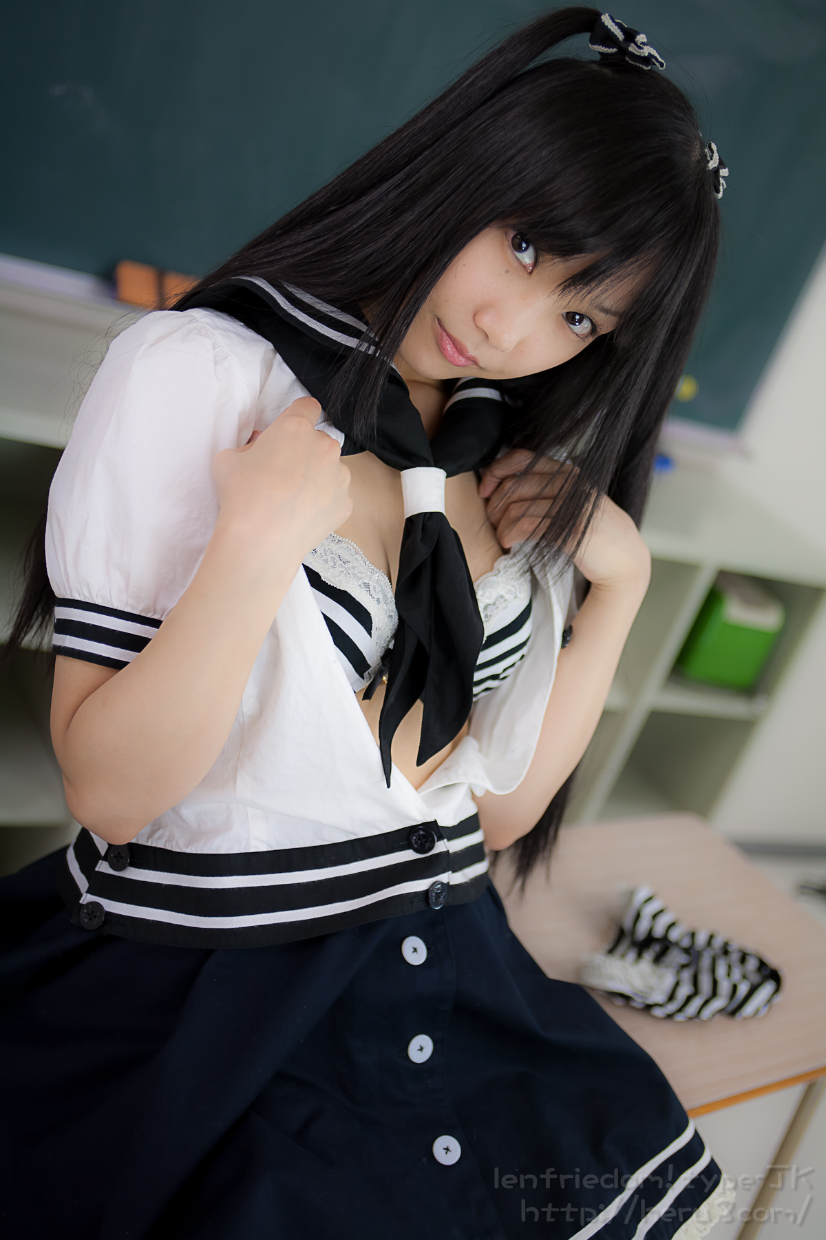 (C80) (コスプレ) [lenfried] lenfriedom CosPlay制服诱惑套图